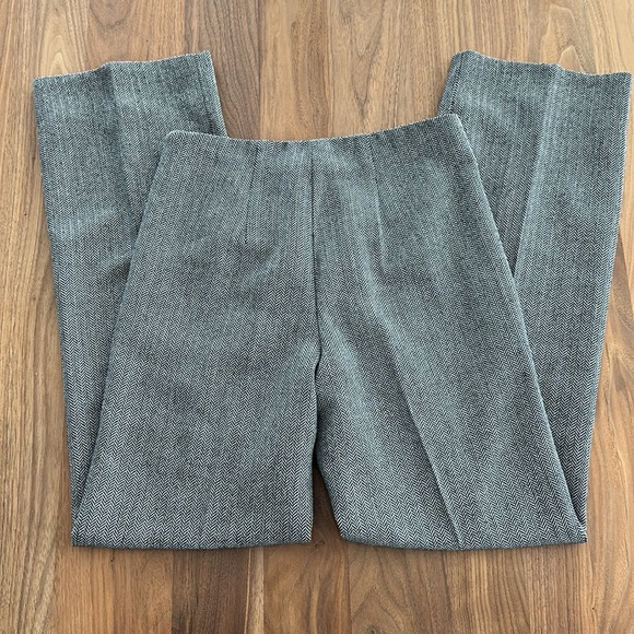 Talbots Herringbone Pattern Trousers - Picture 3 of 11